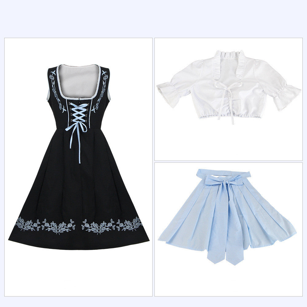 Halloween Costume Dress for princess Festival